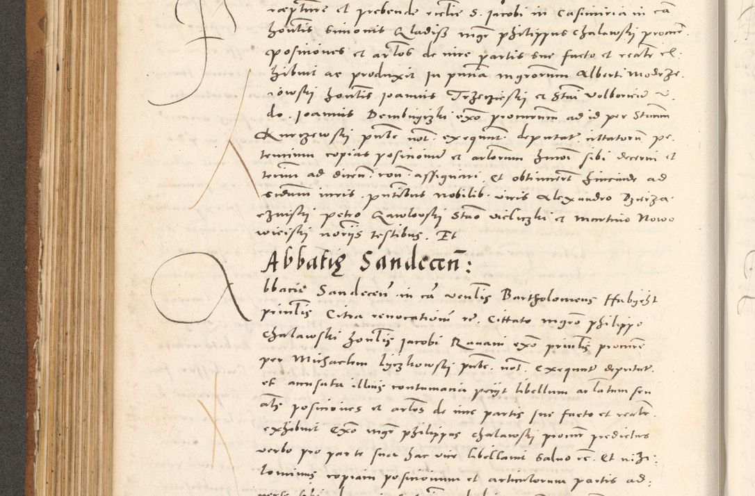 Zdjęcie nr 333 dla obiektu archiwalnego: Acta actorum, sententiarum tam diffinitivarum quam interloquutoriarum, decretorum, obligationum, quietationum et constitutionum procuratorum coram reverendo domino Andrea Przeczlauski scholastico vicarioque in spiritualibus generali Cracoviensi, ad annum Domini millesimum quingentesimum sexagesimum primum, cuius inditio quarta, pontidicatus Pii quarti, annus secundus, poeliciter sequuntur
