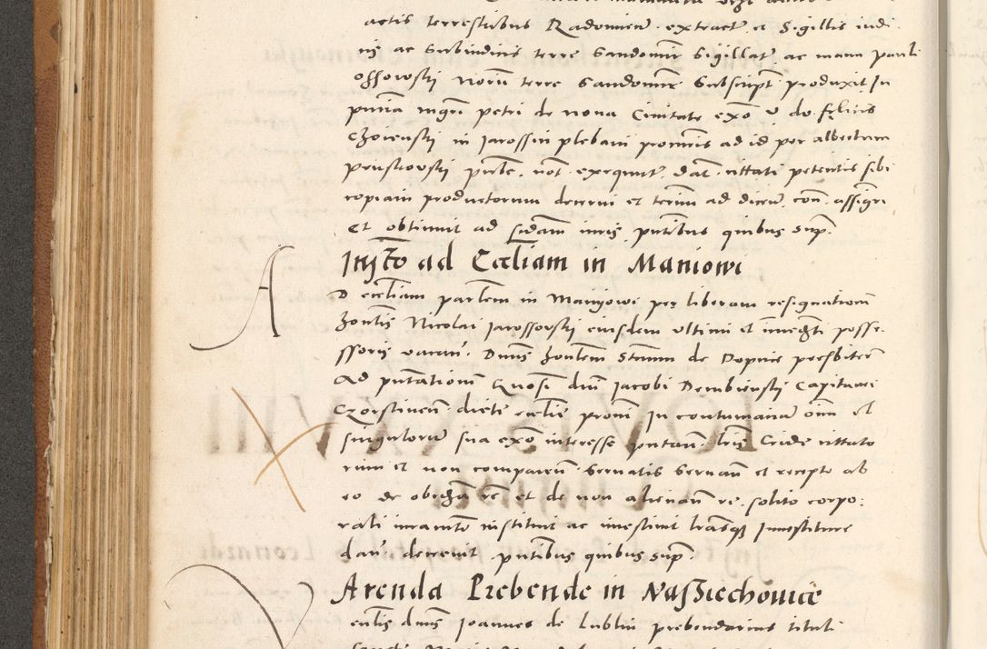 Zdjęcie nr 331 dla obiektu archiwalnego: Acta actorum, sententiarum tam diffinitivarum quam interloquutoriarum, decretorum, obligationum, quietationum et constitutionum procuratorum coram reverendo domino Andrea Przeczlauski scholastico vicarioque in spiritualibus generali Cracoviensi, ad annum Domini millesimum quingentesimum sexagesimum primum, cuius inditio quarta, pontidicatus Pii quarti, annus secundus, poeliciter sequuntur