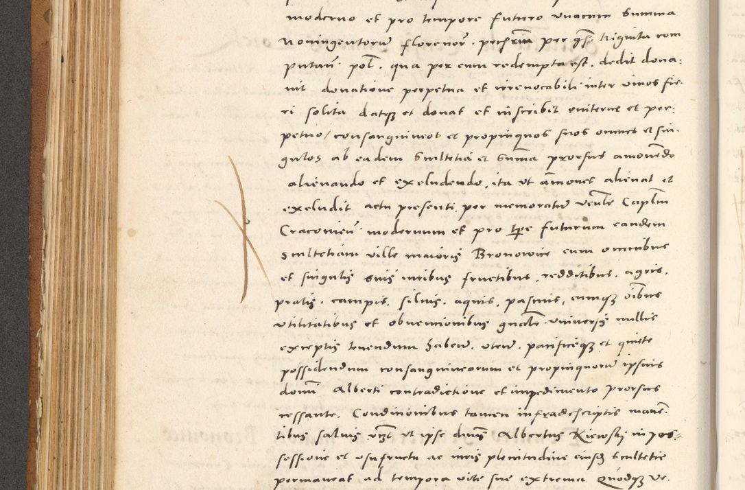 Zdjęcie nr 327 dla obiektu archiwalnego: Acta actorum, sententiarum tam diffinitivarum quam interloquutoriarum, decretorum, obligationum, quietationum et constitutionum procuratorum coram reverendo domino Andrea Przeczlauski scholastico vicarioque in spiritualibus generali Cracoviensi, ad annum Domini millesimum quingentesimum sexagesimum primum, cuius inditio quarta, pontidicatus Pii quarti, annus secundus, poeliciter sequuntur