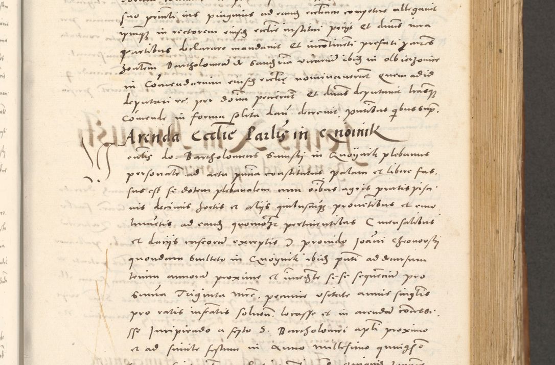Zdjęcie nr 310 dla obiektu archiwalnego: Acta actorum, sententiarum tam diffinitivarum quam interloquutoriarum, decretorum, obligationum, quietationum et constitutionum procuratorum coram reverendo domino Andrea Przeczlauski scholastico vicarioque in spiritualibus generali Cracoviensi, ad annum Domini millesimum quingentesimum sexagesimum primum, cuius inditio quarta, pontidicatus Pii quarti, annus secundus, poeliciter sequuntur