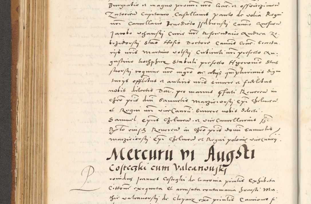 Zdjęcie nr 305 dla obiektu archiwalnego: Acta actorum, sententiarum tam diffinitivarum quam interloquutoriarum, decretorum, obligationum, quietationum et constitutionum procuratorum coram reverendo domino Andrea Przeczlauski scholastico vicarioque in spiritualibus generali Cracoviensi, ad annum Domini millesimum quingentesimum sexagesimum primum, cuius inditio quarta, pontidicatus Pii quarti, annus secundus, poeliciter sequuntur