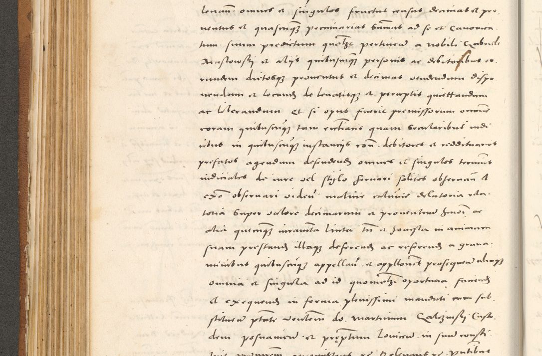 Zdjęcie nr 277 dla obiektu archiwalnego: Acta actorum, sententiarum tam diffinitivarum quam interloquutoriarum, decretorum, obligationum, quietationum et constitutionum procuratorum coram reverendo domino Andrea Przeczlauski scholastico vicarioque in spiritualibus generali Cracoviensi, ad annum Domini millesimum quingentesimum sexagesimum primum, cuius inditio quarta, pontidicatus Pii quarti, annus secundus, poeliciter sequuntur