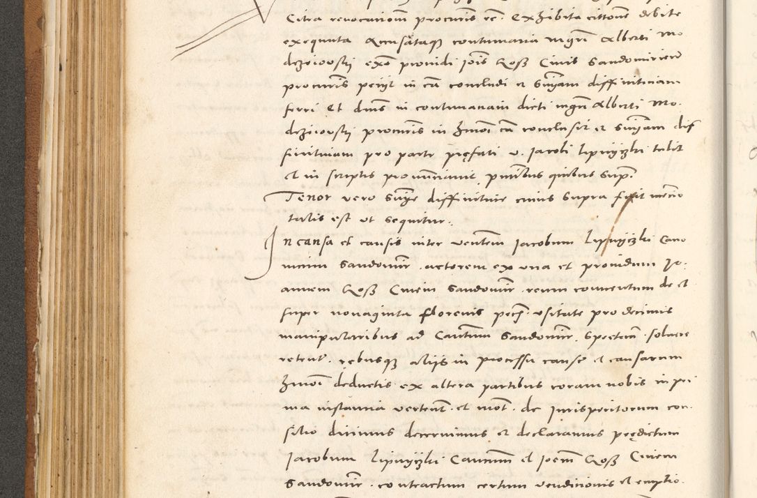 Zdjęcie nr 281 dla obiektu archiwalnego: Acta actorum, sententiarum tam diffinitivarum quam interloquutoriarum, decretorum, obligationum, quietationum et constitutionum procuratorum coram reverendo domino Andrea Przeczlauski scholastico vicarioque in spiritualibus generali Cracoviensi, ad annum Domini millesimum quingentesimum sexagesimum primum, cuius inditio quarta, pontidicatus Pii quarti, annus secundus, poeliciter sequuntur