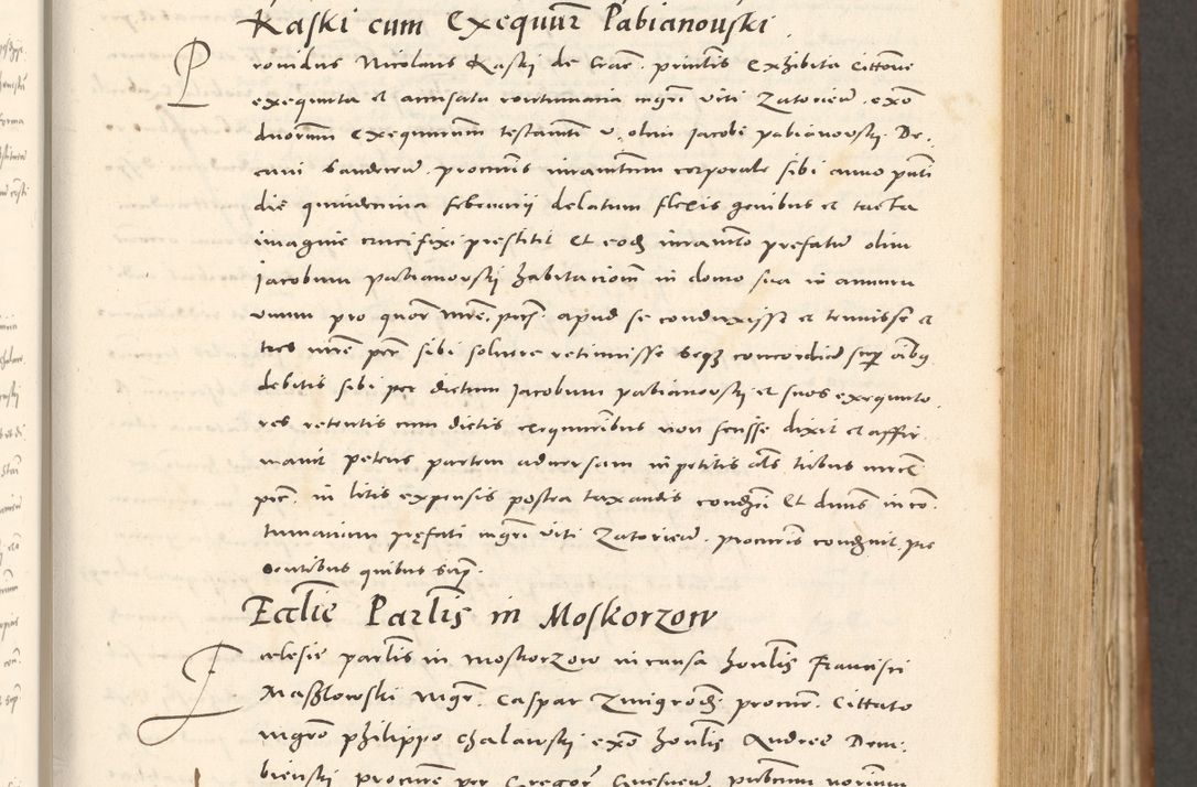 Zdjęcie nr 276 dla obiektu archiwalnego: Acta actorum, sententiarum tam diffinitivarum quam interloquutoriarum, decretorum, obligationum, quietationum et constitutionum procuratorum coram reverendo domino Andrea Przeczlauski scholastico vicarioque in spiritualibus generali Cracoviensi, ad annum Domini millesimum quingentesimum sexagesimum primum, cuius inditio quarta, pontidicatus Pii quarti, annus secundus, poeliciter sequuntur