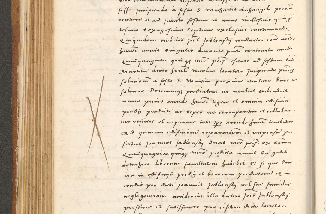Zdjęcie nr 273 dla obiektu archiwalnego: Acta actorum, sententiarum tam diffinitivarum quam interloquutoriarum, decretorum, obligationum, quietationum et constitutionum procuratorum coram reverendo domino Andrea Przeczlauski scholastico vicarioque in spiritualibus generali Cracoviensi, ad annum Domini millesimum quingentesimum sexagesimum primum, cuius inditio quarta, pontidicatus Pii quarti, annus secundus, poeliciter sequuntur
