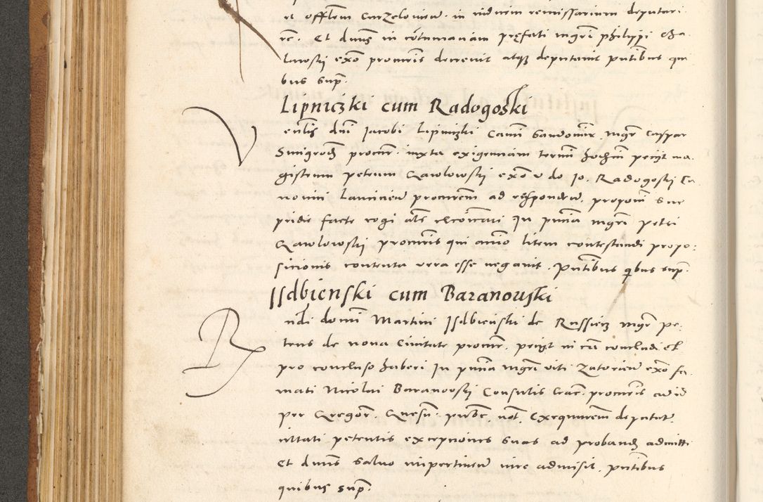 Zdjęcie nr 271 dla obiektu archiwalnego: Acta actorum, sententiarum tam diffinitivarum quam interloquutoriarum, decretorum, obligationum, quietationum et constitutionum procuratorum coram reverendo domino Andrea Przeczlauski scholastico vicarioque in spiritualibus generali Cracoviensi, ad annum Domini millesimum quingentesimum sexagesimum primum, cuius inditio quarta, pontidicatus Pii quarti, annus secundus, poeliciter sequuntur
