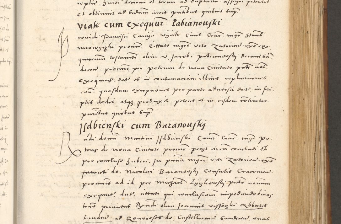 Zdjęcie nr 268 dla obiektu archiwalnego: Acta actorum, sententiarum tam diffinitivarum quam interloquutoriarum, decretorum, obligationum, quietationum et constitutionum procuratorum coram reverendo domino Andrea Przeczlauski scholastico vicarioque in spiritualibus generali Cracoviensi, ad annum Domini millesimum quingentesimum sexagesimum primum, cuius inditio quarta, pontidicatus Pii quarti, annus secundus, poeliciter sequuntur