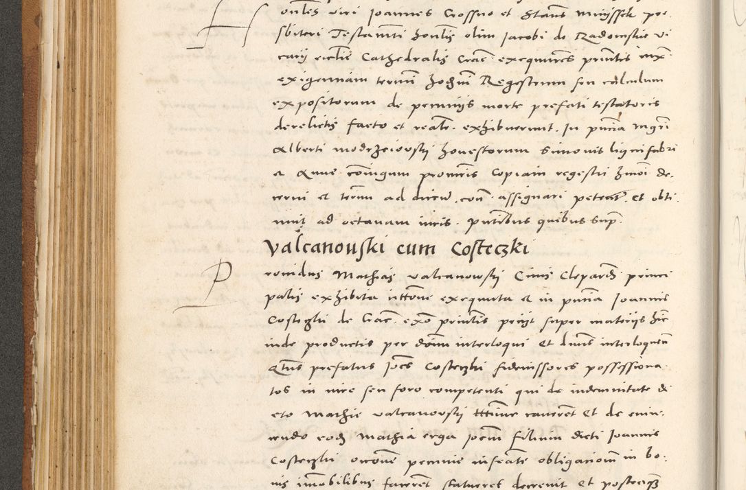 Zdjęcie nr 265 dla obiektu archiwalnego: Acta actorum, sententiarum tam diffinitivarum quam interloquutoriarum, decretorum, obligationum, quietationum et constitutionum procuratorum coram reverendo domino Andrea Przeczlauski scholastico vicarioque in spiritualibus generali Cracoviensi, ad annum Domini millesimum quingentesimum sexagesimum primum, cuius inditio quarta, pontidicatus Pii quarti, annus secundus, poeliciter sequuntur