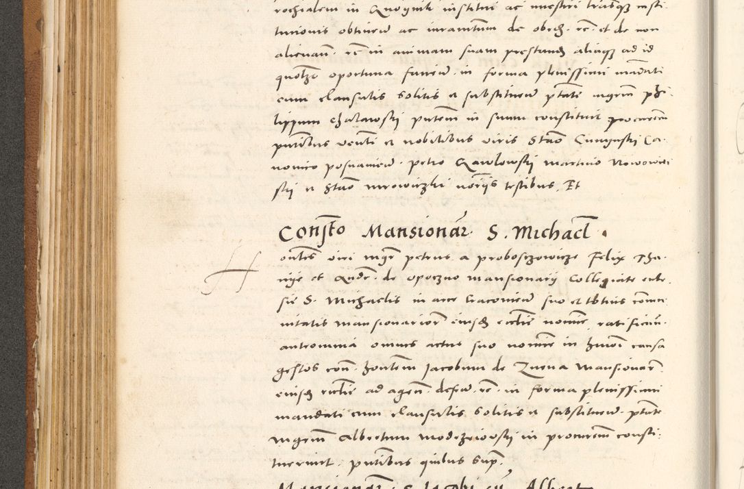 Zdjęcie nr 269 dla obiektu archiwalnego: Acta actorum, sententiarum tam diffinitivarum quam interloquutoriarum, decretorum, obligationum, quietationum et constitutionum procuratorum coram reverendo domino Andrea Przeczlauski scholastico vicarioque in spiritualibus generali Cracoviensi, ad annum Domini millesimum quingentesimum sexagesimum primum, cuius inditio quarta, pontidicatus Pii quarti, annus secundus, poeliciter sequuntur