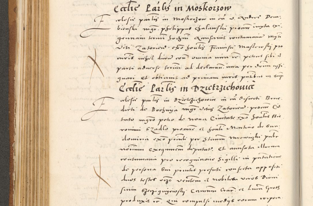 Zdjęcie nr 251 dla obiektu archiwalnego: Acta actorum, sententiarum tam diffinitivarum quam interloquutoriarum, decretorum, obligationum, quietationum et constitutionum procuratorum coram reverendo domino Andrea Przeczlauski scholastico vicarioque in spiritualibus generali Cracoviensi, ad annum Domini millesimum quingentesimum sexagesimum primum, cuius inditio quarta, pontidicatus Pii quarti, annus secundus, poeliciter sequuntur