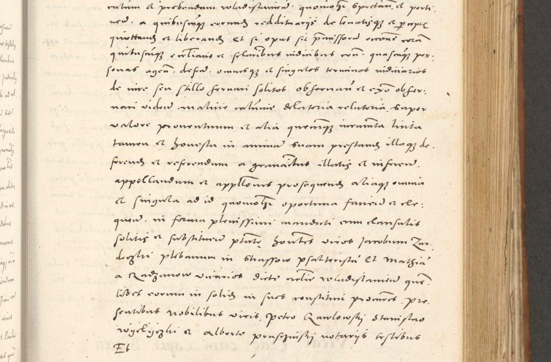 Zdjęcie nr 246 dla obiektu archiwalnego: Acta actorum, sententiarum tam diffinitivarum quam interloquutoriarum, decretorum, obligationum, quietationum et constitutionum procuratorum coram reverendo domino Andrea Przeczlauski scholastico vicarioque in spiritualibus generali Cracoviensi, ad annum Domini millesimum quingentesimum sexagesimum primum, cuius inditio quarta, pontidicatus Pii quarti, annus secundus, poeliciter sequuntur