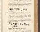 Zdjęcie nr 232 dla obiektu archiwalnego: Acta actorum, sententiarum tam diffinitivarum quam interloquutoriarum, decretorum, obligationum, quietationum et constitutionum procuratorum coram reverendo domino Andrea Przeczlauski scholastico vicarioque in spiritualibus generali Cracoviensi, ad annum Domini millesimum quingentesimum sexagesimum primum, cuius inditio quarta, pontidicatus Pii quarti, annus secundus, poeliciter sequuntur