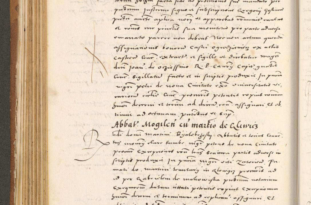 Zdjęcie nr 215 dla obiektu archiwalnego: Acta actorum, sententiarum tam diffinitivarum quam interloquutoriarum, decretorum, obligationum, quietationum et constitutionum procuratorum coram reverendo domino Andrea Przeczlauski scholastico vicarioque in spiritualibus generali Cracoviensi, ad annum Domini millesimum quingentesimum sexagesimum primum, cuius inditio quarta, pontidicatus Pii quarti, annus secundus, poeliciter sequuntur