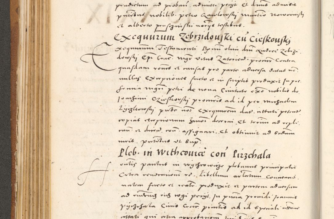 Zdjęcie nr 211 dla obiektu archiwalnego: Acta actorum, sententiarum tam diffinitivarum quam interloquutoriarum, decretorum, obligationum, quietationum et constitutionum procuratorum coram reverendo domino Andrea Przeczlauski scholastico vicarioque in spiritualibus generali Cracoviensi, ad annum Domini millesimum quingentesimum sexagesimum primum, cuius inditio quarta, pontidicatus Pii quarti, annus secundus, poeliciter sequuntur