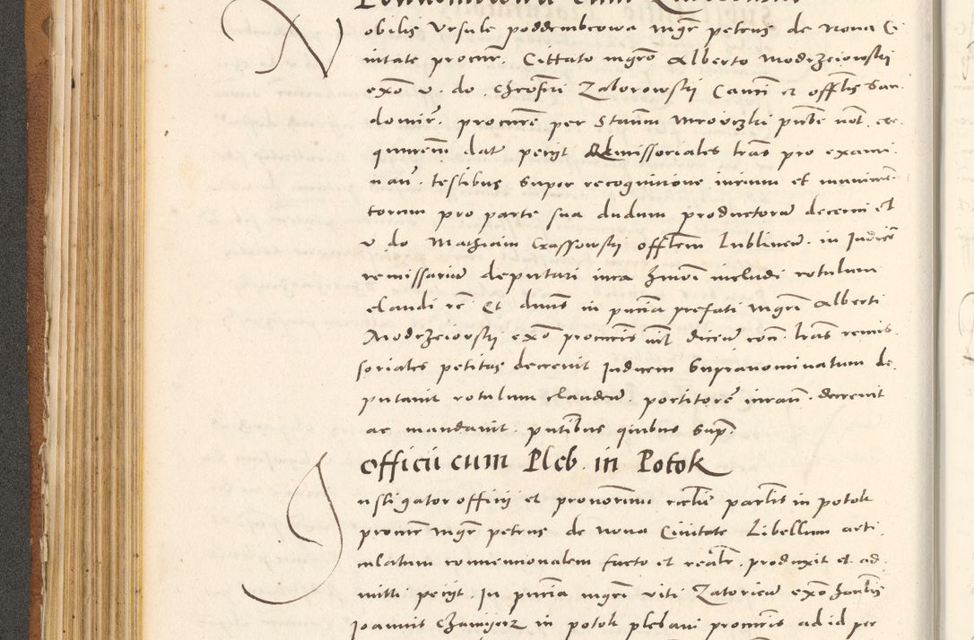 Zdjęcie nr 197 dla obiektu archiwalnego: Acta actorum, sententiarum tam diffinitivarum quam interloquutoriarum, decretorum, obligationum, quietationum et constitutionum procuratorum coram reverendo domino Andrea Przeczlauski scholastico vicarioque in spiritualibus generali Cracoviensi, ad annum Domini millesimum quingentesimum sexagesimum primum, cuius inditio quarta, pontidicatus Pii quarti, annus secundus, poeliciter sequuntur