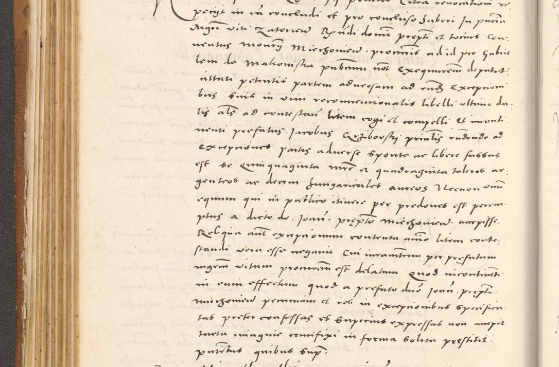 Zdjęcie nr 193 dla obiektu archiwalnego: Acta actorum, sententiarum tam diffinitivarum quam interloquutoriarum, decretorum, obligationum, quietationum et constitutionum procuratorum coram reverendo domino Andrea Przeczlauski scholastico vicarioque in spiritualibus generali Cracoviensi, ad annum Domini millesimum quingentesimum sexagesimum primum, cuius inditio quarta, pontidicatus Pii quarti, annus secundus, poeliciter sequuntur