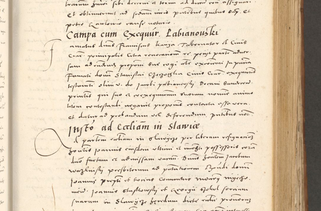Zdjęcie nr 192 dla obiektu archiwalnego: Acta actorum, sententiarum tam diffinitivarum quam interloquutoriarum, decretorum, obligationum, quietationum et constitutionum procuratorum coram reverendo domino Andrea Przeczlauski scholastico vicarioque in spiritualibus generali Cracoviensi, ad annum Domini millesimum quingentesimum sexagesimum primum, cuius inditio quarta, pontidicatus Pii quarti, annus secundus, poeliciter sequuntur