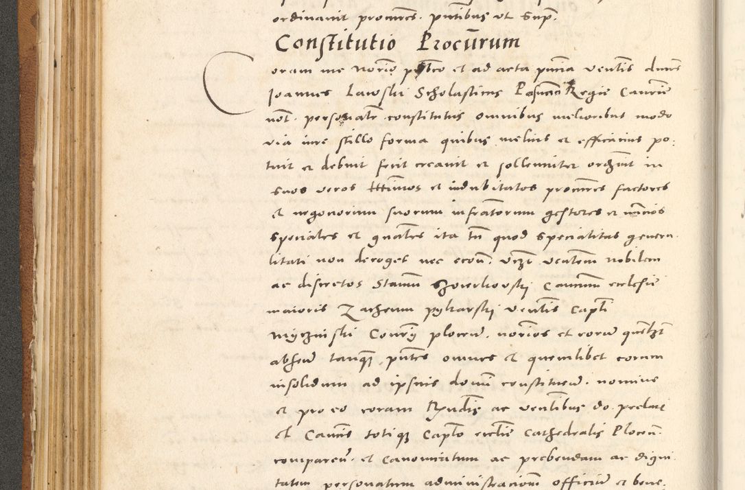 Zdjęcie nr 187 dla obiektu archiwalnego: Acta actorum, sententiarum tam diffinitivarum quam interloquutoriarum, decretorum, obligationum, quietationum et constitutionum procuratorum coram reverendo domino Andrea Przeczlauski scholastico vicarioque in spiritualibus generali Cracoviensi, ad annum Domini millesimum quingentesimum sexagesimum primum, cuius inditio quarta, pontidicatus Pii quarti, annus secundus, poeliciter sequuntur
