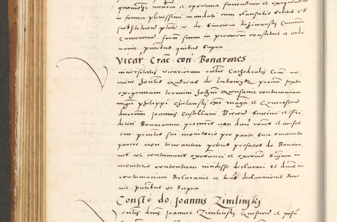 Zdjęcie nr 183 dla obiektu archiwalnego: Acta actorum, sententiarum tam diffinitivarum quam interloquutoriarum, decretorum, obligationum, quietationum et constitutionum procuratorum coram reverendo domino Andrea Przeczlauski scholastico vicarioque in spiritualibus generali Cracoviensi, ad annum Domini millesimum quingentesimum sexagesimum primum, cuius inditio quarta, pontidicatus Pii quarti, annus secundus, poeliciter sequuntur