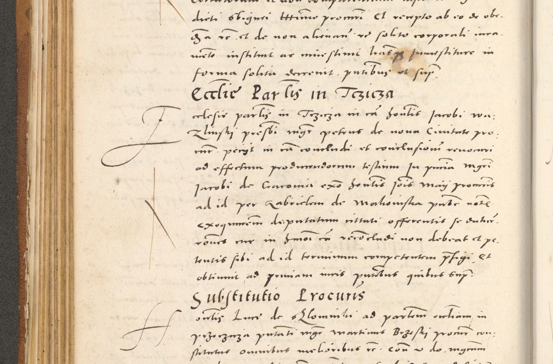 Zdjęcie nr 175 dla obiektu archiwalnego: Acta actorum, sententiarum tam diffinitivarum quam interloquutoriarum, decretorum, obligationum, quietationum et constitutionum procuratorum coram reverendo domino Andrea Przeczlauski scholastico vicarioque in spiritualibus generali Cracoviensi, ad annum Domini millesimum quingentesimum sexagesimum primum, cuius inditio quarta, pontidicatus Pii quarti, annus secundus, poeliciter sequuntur