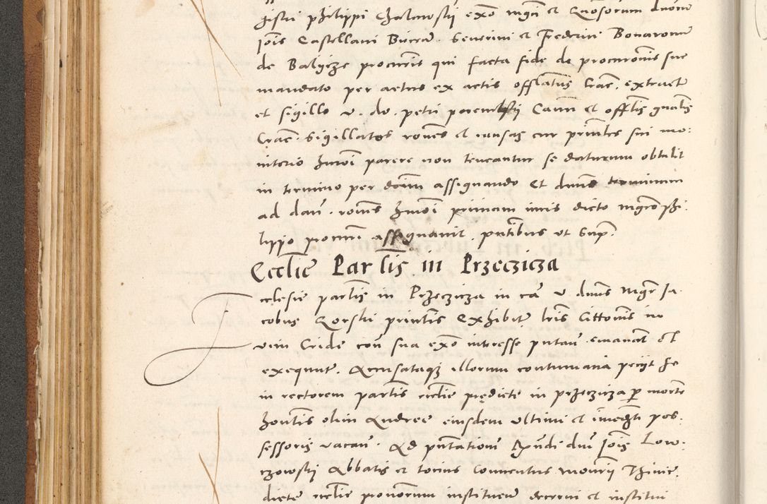 Zdjęcie nr 173 dla obiektu archiwalnego: Acta actorum, sententiarum tam diffinitivarum quam interloquutoriarum, decretorum, obligationum, quietationum et constitutionum procuratorum coram reverendo domino Andrea Przeczlauski scholastico vicarioque in spiritualibus generali Cracoviensi, ad annum Domini millesimum quingentesimum sexagesimum primum, cuius inditio quarta, pontidicatus Pii quarti, annus secundus, poeliciter sequuntur