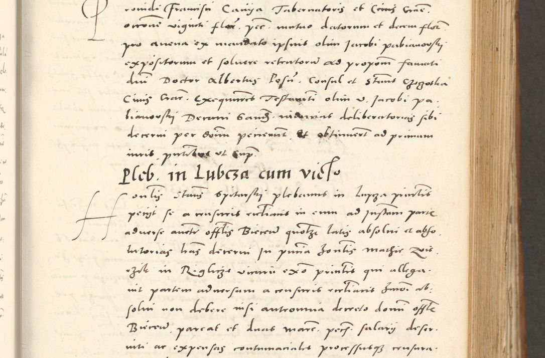 Zdjęcie nr 172 dla obiektu archiwalnego: Acta actorum, sententiarum tam diffinitivarum quam interloquutoriarum, decretorum, obligationum, quietationum et constitutionum procuratorum coram reverendo domino Andrea Przeczlauski scholastico vicarioque in spiritualibus generali Cracoviensi, ad annum Domini millesimum quingentesimum sexagesimum primum, cuius inditio quarta, pontidicatus Pii quarti, annus secundus, poeliciter sequuntur
