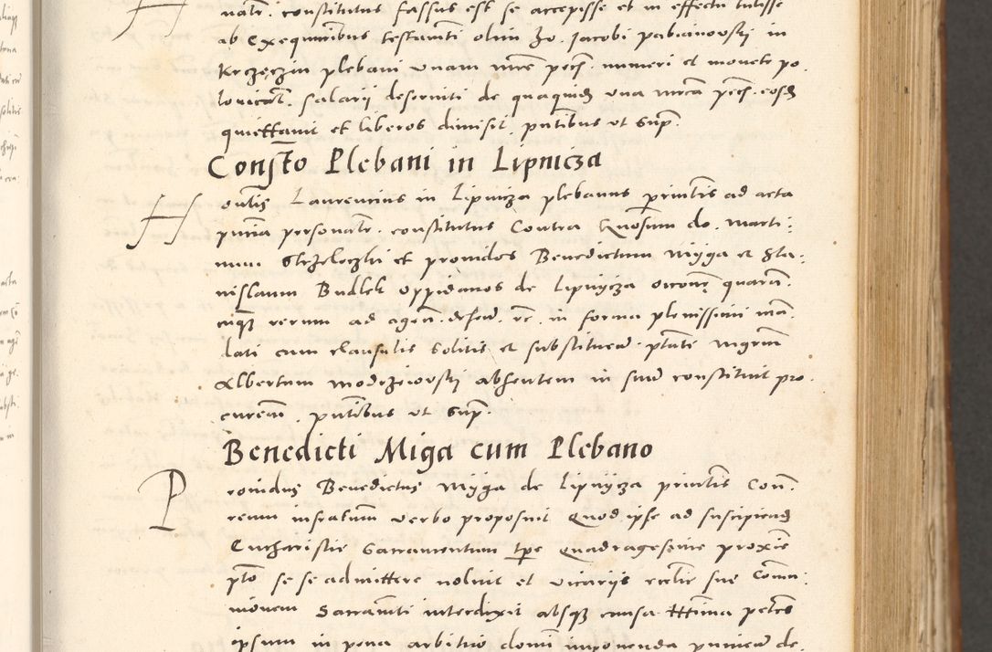 Zdjęcie nr 168 dla obiektu archiwalnego: Acta actorum, sententiarum tam diffinitivarum quam interloquutoriarum, decretorum, obligationum, quietationum et constitutionum procuratorum coram reverendo domino Andrea Przeczlauski scholastico vicarioque in spiritualibus generali Cracoviensi, ad annum Domini millesimum quingentesimum sexagesimum primum, cuius inditio quarta, pontidicatus Pii quarti, annus secundus, poeliciter sequuntur