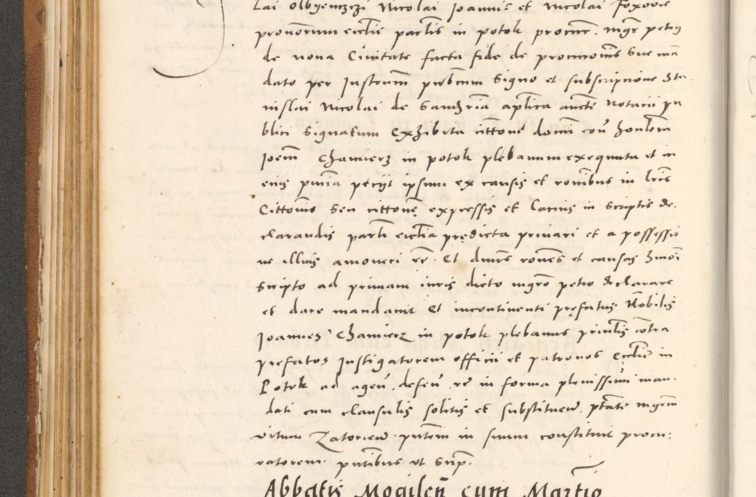 Zdjęcie nr 169 dla obiektu archiwalnego: Acta actorum, sententiarum tam diffinitivarum quam interloquutoriarum, decretorum, obligationum, quietationum et constitutionum procuratorum coram reverendo domino Andrea Przeczlauski scholastico vicarioque in spiritualibus generali Cracoviensi, ad annum Domini millesimum quingentesimum sexagesimum primum, cuius inditio quarta, pontidicatus Pii quarti, annus secundus, poeliciter sequuntur