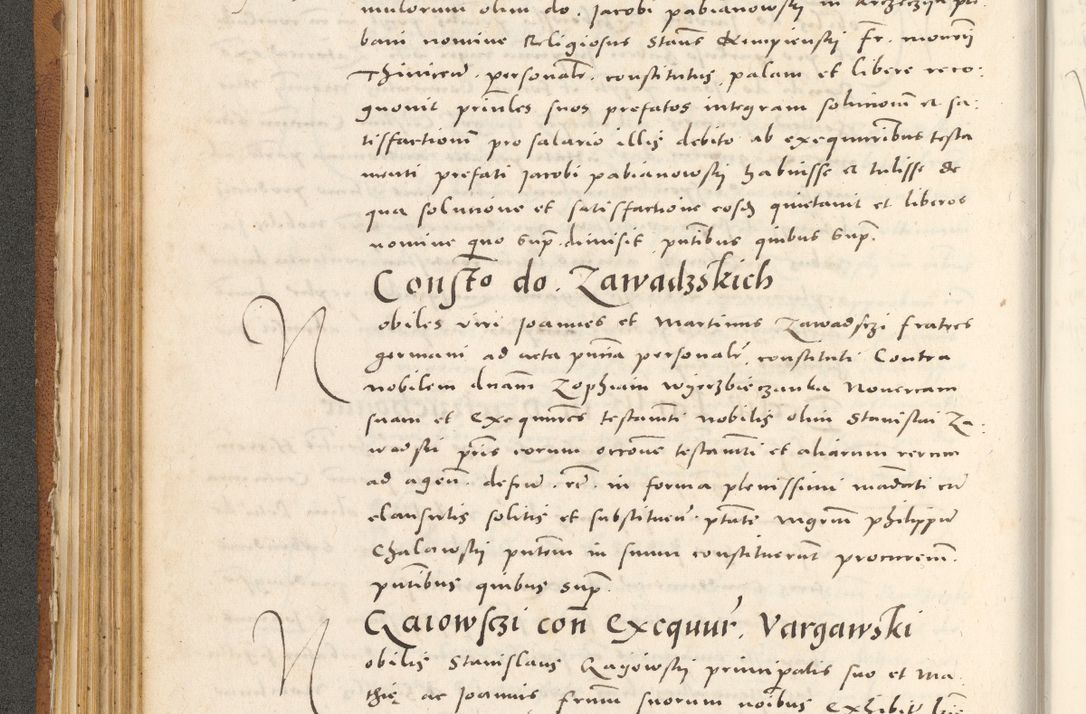 Zdjęcie nr 159 dla obiektu archiwalnego: Acta actorum, sententiarum tam diffinitivarum quam interloquutoriarum, decretorum, obligationum, quietationum et constitutionum procuratorum coram reverendo domino Andrea Przeczlauski scholastico vicarioque in spiritualibus generali Cracoviensi, ad annum Domini millesimum quingentesimum sexagesimum primum, cuius inditio quarta, pontidicatus Pii quarti, annus secundus, poeliciter sequuntur