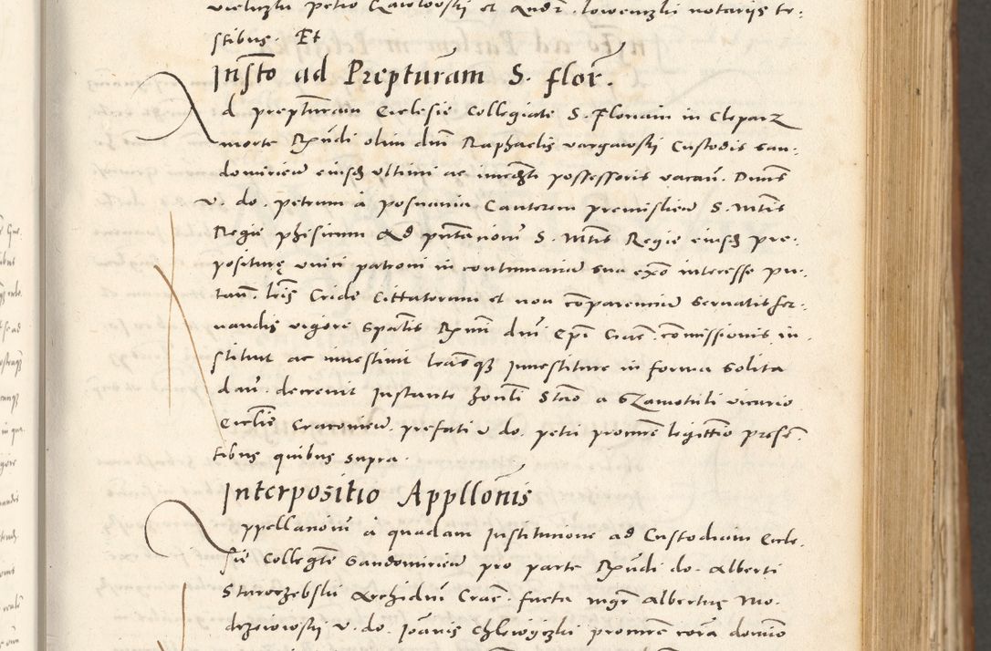 Zdjęcie nr 154 dla obiektu archiwalnego: Acta actorum, sententiarum tam diffinitivarum quam interloquutoriarum, decretorum, obligationum, quietationum et constitutionum procuratorum coram reverendo domino Andrea Przeczlauski scholastico vicarioque in spiritualibus generali Cracoviensi, ad annum Domini millesimum quingentesimum sexagesimum primum, cuius inditio quarta, pontidicatus Pii quarti, annus secundus, poeliciter sequuntur