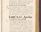Zdjęcie nr 146 dla obiektu archiwalnego: Acta actorum, sententiarum tam diffinitivarum quam interloquutoriarum, decretorum, obligationum, quietationum et constitutionum procuratorum coram reverendo domino Andrea Przeczlauski scholastico vicarioque in spiritualibus generali Cracoviensi, ad annum Domini millesimum quingentesimum sexagesimum primum, cuius inditio quarta, pontidicatus Pii quarti, annus secundus, poeliciter sequuntur