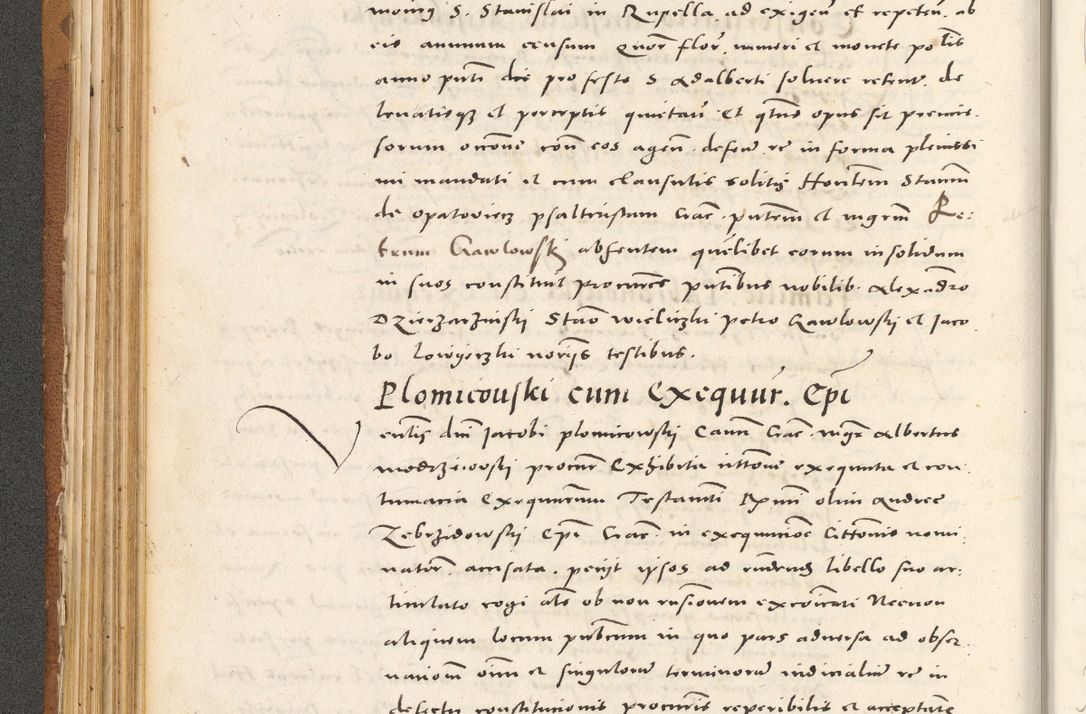 Zdjęcie nr 151 dla obiektu archiwalnego: Acta actorum, sententiarum tam diffinitivarum quam interloquutoriarum, decretorum, obligationum, quietationum et constitutionum procuratorum coram reverendo domino Andrea Przeczlauski scholastico vicarioque in spiritualibus generali Cracoviensi, ad annum Domini millesimum quingentesimum sexagesimum primum, cuius inditio quarta, pontidicatus Pii quarti, annus secundus, poeliciter sequuntur