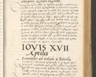 Zdjęcie nr 140 dla obiektu archiwalnego: Acta actorum, sententiarum tam diffinitivarum quam interloquutoriarum, decretorum, obligationum, quietationum et constitutionum procuratorum coram reverendo domino Andrea Przeczlauski scholastico vicarioque in spiritualibus generali Cracoviensi, ad annum Domini millesimum quingentesimum sexagesimum primum, cuius inditio quarta, pontidicatus Pii quarti, annus secundus, poeliciter sequuntur