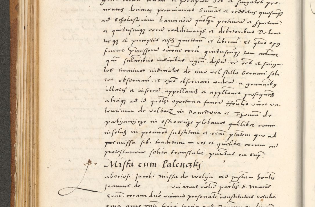Zdjęcie nr 139 dla obiektu archiwalnego: Acta actorum, sententiarum tam diffinitivarum quam interloquutoriarum, decretorum, obligationum, quietationum et constitutionum procuratorum coram reverendo domino Andrea Przeczlauski scholastico vicarioque in spiritualibus generali Cracoviensi, ad annum Domini millesimum quingentesimum sexagesimum primum, cuius inditio quarta, pontidicatus Pii quarti, annus secundus, poeliciter sequuntur