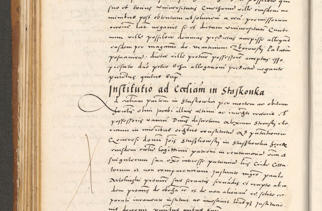 Zdjęcie nr 127 dla obiektu archiwalnego: Acta actorum, sententiarum tam diffinitivarum quam interloquutoriarum, decretorum, obligationum, quietationum et constitutionum procuratorum coram reverendo domino Andrea Przeczlauski scholastico vicarioque in spiritualibus generali Cracoviensi, ad annum Domini millesimum quingentesimum sexagesimum primum, cuius inditio quarta, pontidicatus Pii quarti, annus secundus, poeliciter sequuntur