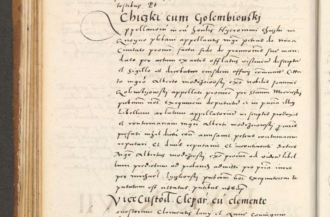 Zdjęcie nr 121 dla obiektu archiwalnego: Acta actorum, sententiarum tam diffinitivarum quam interloquutoriarum, decretorum, obligationum, quietationum et constitutionum procuratorum coram reverendo domino Andrea Przeczlauski scholastico vicarioque in spiritualibus generali Cracoviensi, ad annum Domini millesimum quingentesimum sexagesimum primum, cuius inditio quarta, pontidicatus Pii quarti, annus secundus, poeliciter sequuntur