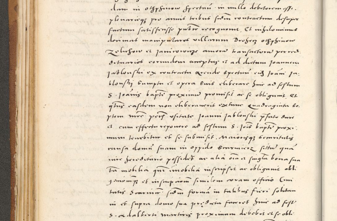 Zdjęcie nr 101 dla obiektu archiwalnego: Acta actorum, sententiarum tam diffinitivarum quam interloquutoriarum, decretorum, obligationum, quietationum et constitutionum procuratorum coram reverendo domino Andrea Przeczlauski scholastico vicarioque in spiritualibus generali Cracoviensi, ad annum Domini millesimum quingentesimum sexagesimum primum, cuius inditio quarta, pontidicatus Pii quarti, annus secundus, poeliciter sequuntur