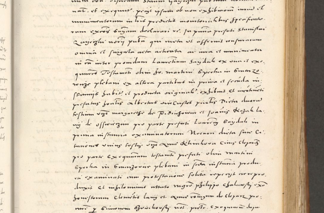 Zdjęcie nr 100 dla obiektu archiwalnego: Acta actorum, sententiarum tam diffinitivarum quam interloquutoriarum, decretorum, obligationum, quietationum et constitutionum procuratorum coram reverendo domino Andrea Przeczlauski scholastico vicarioque in spiritualibus generali Cracoviensi, ad annum Domini millesimum quingentesimum sexagesimum primum, cuius inditio quarta, pontidicatus Pii quarti, annus secundus, poeliciter sequuntur
