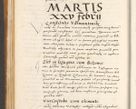 Zdjęcie nr 93 dla obiektu archiwalnego: Acta actorum, sententiarum tam diffinitivarum quam interloquutoriarum, decretorum, obligationum, quietationum et constitutionum procuratorum coram reverendo domino Andrea Przeczlauski scholastico vicarioque in spiritualibus generali Cracoviensi, ad annum Domini millesimum quingentesimum sexagesimum primum, cuius inditio quarta, pontidicatus Pii quarti, annus secundus, poeliciter sequuntur