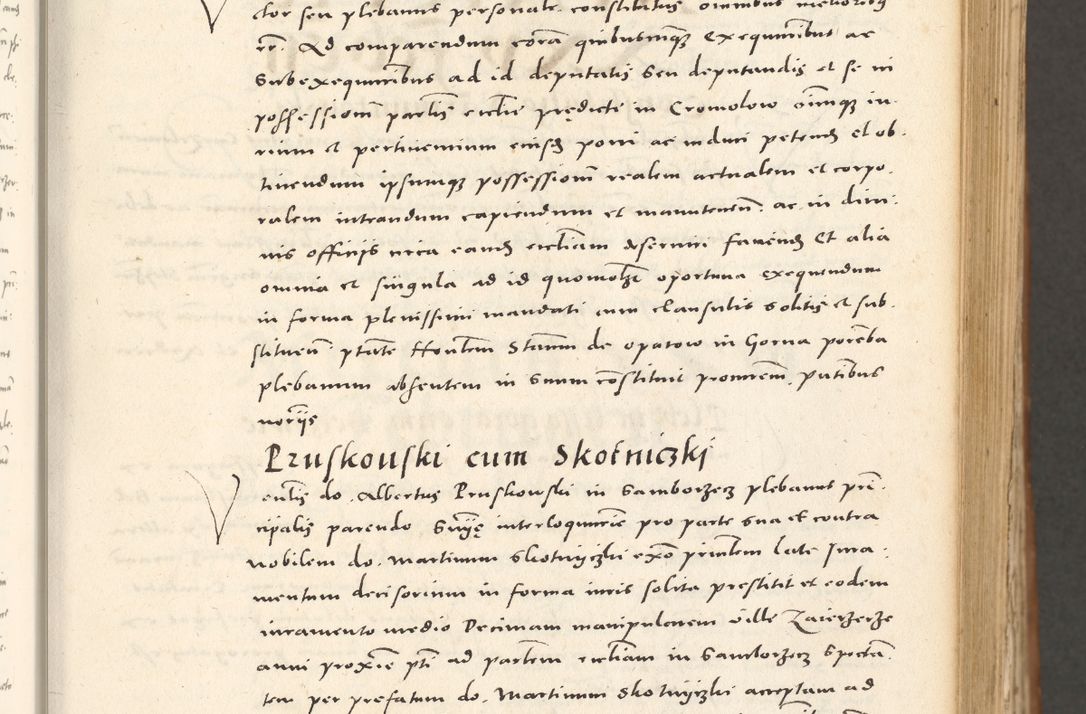 Zdjęcie nr 92 dla obiektu archiwalnego: Acta actorum, sententiarum tam diffinitivarum quam interloquutoriarum, decretorum, obligationum, quietationum et constitutionum procuratorum coram reverendo domino Andrea Przeczlauski scholastico vicarioque in spiritualibus generali Cracoviensi, ad annum Domini millesimum quingentesimum sexagesimum primum, cuius inditio quarta, pontidicatus Pii quarti, annus secundus, poeliciter sequuntur