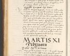 Zdjęcie nr 71 dla obiektu archiwalnego: Acta actorum, sententiarum tam diffinitivarum quam interloquutoriarum, decretorum, obligationum, quietationum et constitutionum procuratorum coram reverendo domino Andrea Przeczlauski scholastico vicarioque in spiritualibus generali Cracoviensi, ad annum Domini millesimum quingentesimum sexagesimum primum, cuius inditio quarta, pontidicatus Pii quarti, annus secundus, poeliciter sequuntur