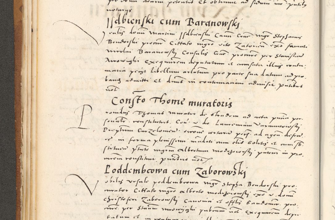 Zdjęcie nr 55 dla obiektu archiwalnego: Acta actorum, sententiarum tam diffinitivarum quam interloquutoriarum, decretorum, obligationum, quietationum et constitutionum procuratorum coram reverendo domino Andrea Przeczlauski scholastico vicarioque in spiritualibus generali Cracoviensi, ad annum Domini millesimum quingentesimum sexagesimum primum, cuius inditio quarta, pontidicatus Pii quarti, annus secundus, poeliciter sequuntur