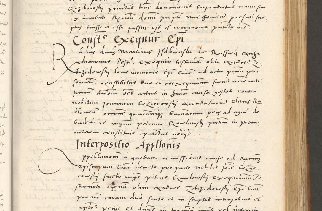 Zdjęcie nr 48 dla obiektu archiwalnego: Acta actorum, sententiarum tam diffinitivarum quam interloquutoriarum, decretorum, obligationum, quietationum et constitutionum procuratorum coram reverendo domino Andrea Przeczlauski scholastico vicarioque in spiritualibus generali Cracoviensi, ad annum Domini millesimum quingentesimum sexagesimum primum, cuius inditio quarta, pontidicatus Pii quarti, annus secundus, poeliciter sequuntur