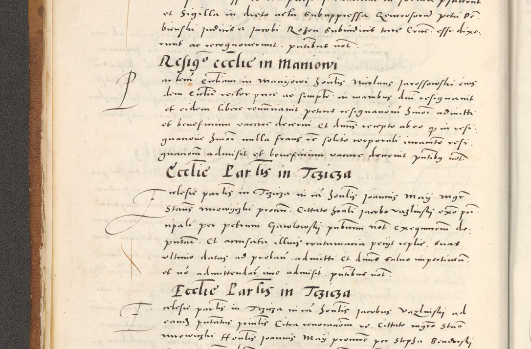 Zdjęcie nr 27 dla obiektu archiwalnego: Acta actorum, sententiarum tam diffinitivarum quam interloquutoriarum, decretorum, obligationum, quietationum et constitutionum procuratorum coram reverendo domino Andrea Przeczlauski scholastico vicarioque in spiritualibus generali Cracoviensi, ad annum Domini millesimum quingentesimum sexagesimum primum, cuius inditio quarta, pontidicatus Pii quarti, annus secundus, poeliciter sequuntur