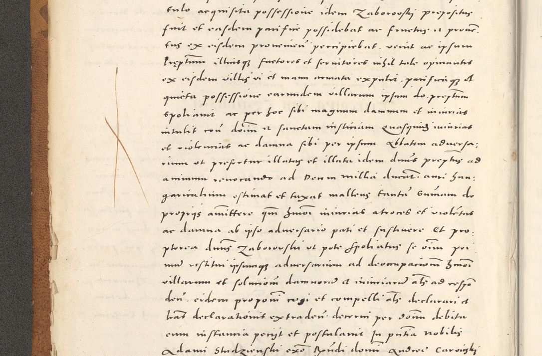 Zdjęcie nr 17 dla obiektu archiwalnego: Acta actorum, sententiarum tam diffinitivarum quam interloquutoriarum, decretorum, obligationum, quietationum et constitutionum procuratorum coram reverendo domino Andrea Przeczlauski scholastico vicarioque in spiritualibus generali Cracoviensi, ad annum Domini millesimum quingentesimum sexagesimum primum, cuius inditio quarta, pontidicatus Pii quarti, annus secundus, poeliciter sequuntur