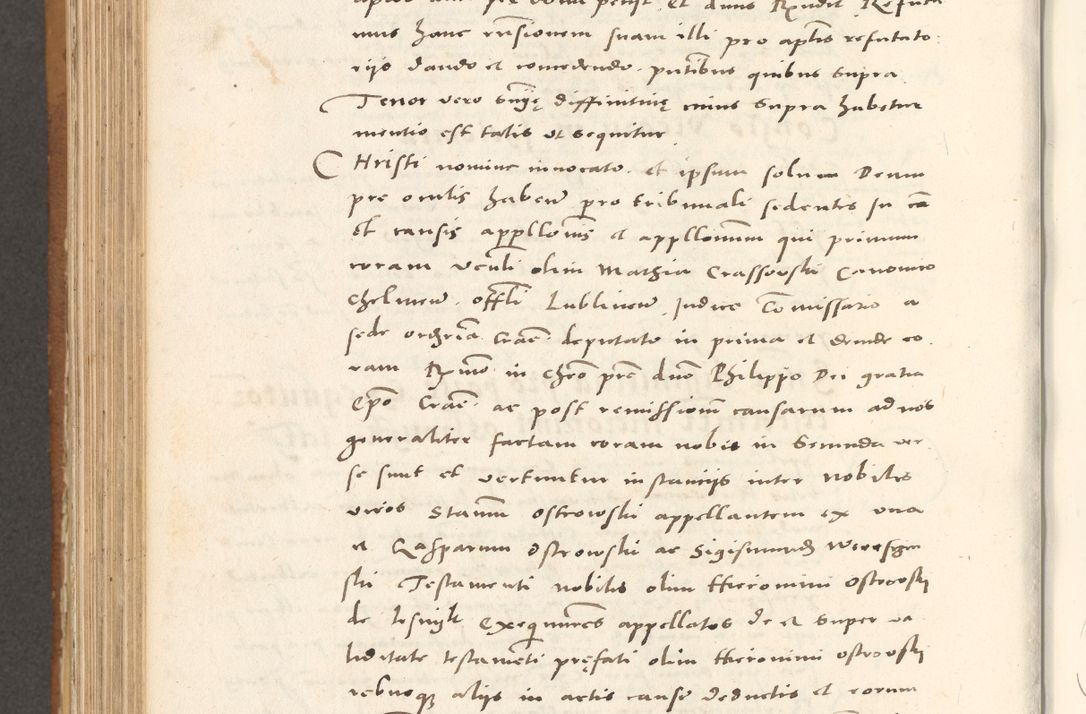 Zdjęcie nr 803 dla obiektu archiwalnego: Acta actorum, sententiarum tam diffinitivarum quam interloquutoriarum, decretorum, obligationum, quietationum et constitutionum procuratorum coram reverendo domino Andrea Przeczlauski scholastico vicarioque in spiritualibus generali Cracoviensi, ad annum Domini millesimum quingentesimum sexagesimum primum, cuius inditio quarta, pontidicatus Pii quarti, annus secundus, poeliciter sequuntur