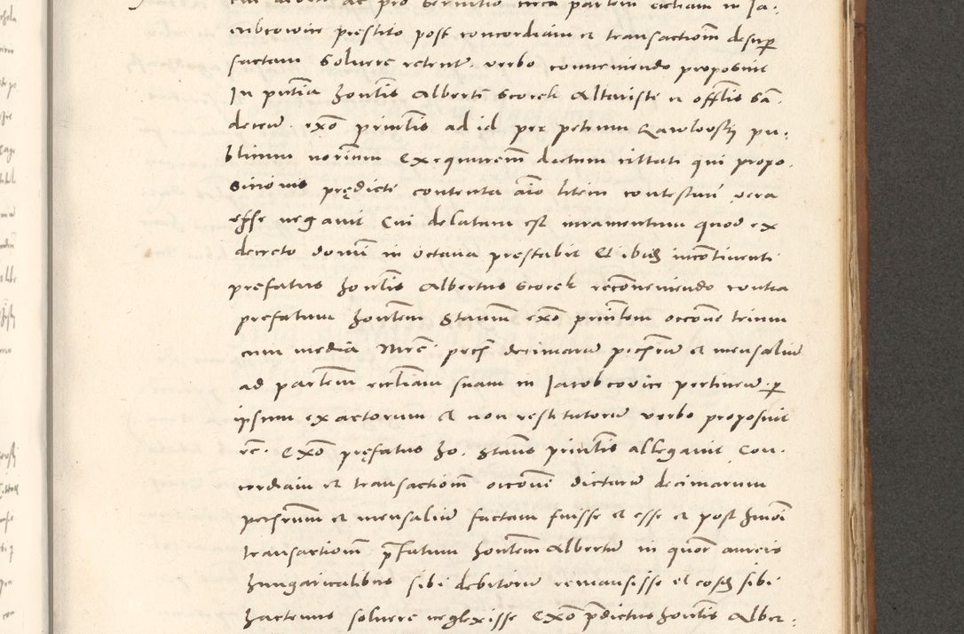 Zdjęcie nr 800 dla obiektu archiwalnego: Acta actorum, sententiarum tam diffinitivarum quam interloquutoriarum, decretorum, obligationum, quietationum et constitutionum procuratorum coram reverendo domino Andrea Przeczlauski scholastico vicarioque in spiritualibus generali Cracoviensi, ad annum Domini millesimum quingentesimum sexagesimum primum, cuius inditio quarta, pontidicatus Pii quarti, annus secundus, poeliciter sequuntur