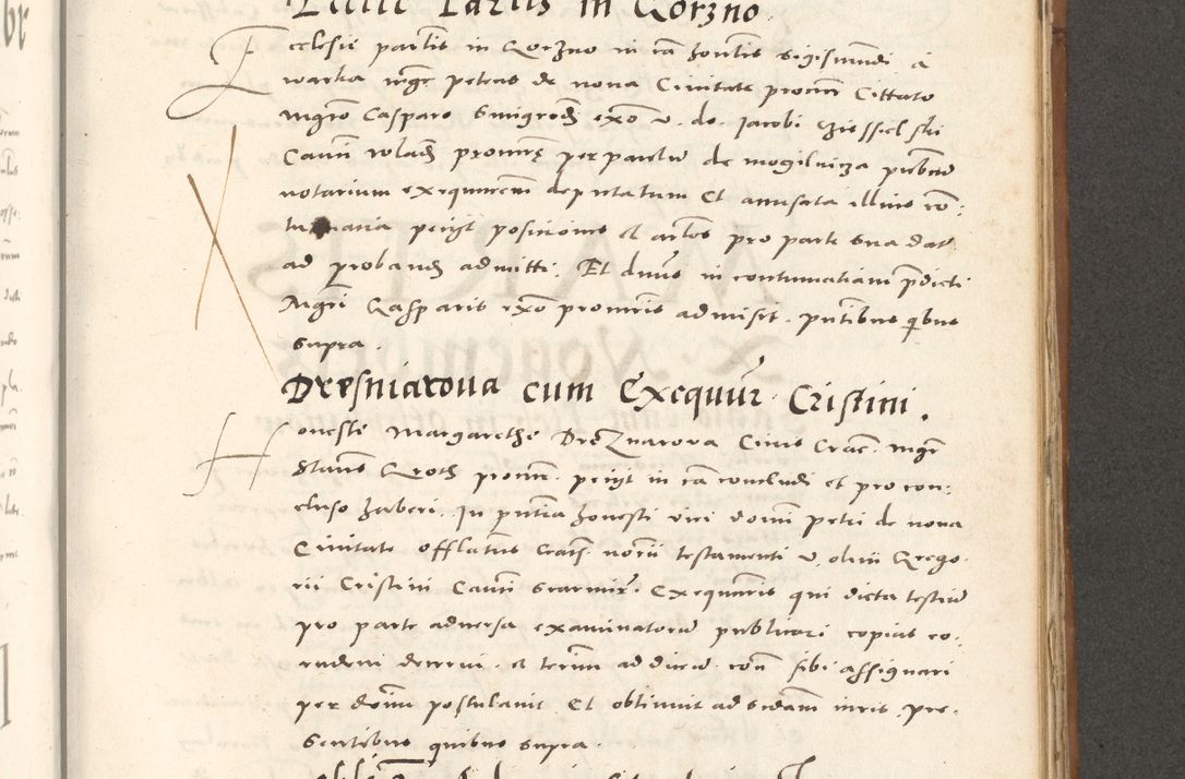 Zdjęcie nr 794 dla obiektu archiwalnego: Acta actorum, sententiarum tam diffinitivarum quam interloquutoriarum, decretorum, obligationum, quietationum et constitutionum procuratorum coram reverendo domino Andrea Przeczlauski scholastico vicarioque in spiritualibus generali Cracoviensi, ad annum Domini millesimum quingentesimum sexagesimum primum, cuius inditio quarta, pontidicatus Pii quarti, annus secundus, poeliciter sequuntur