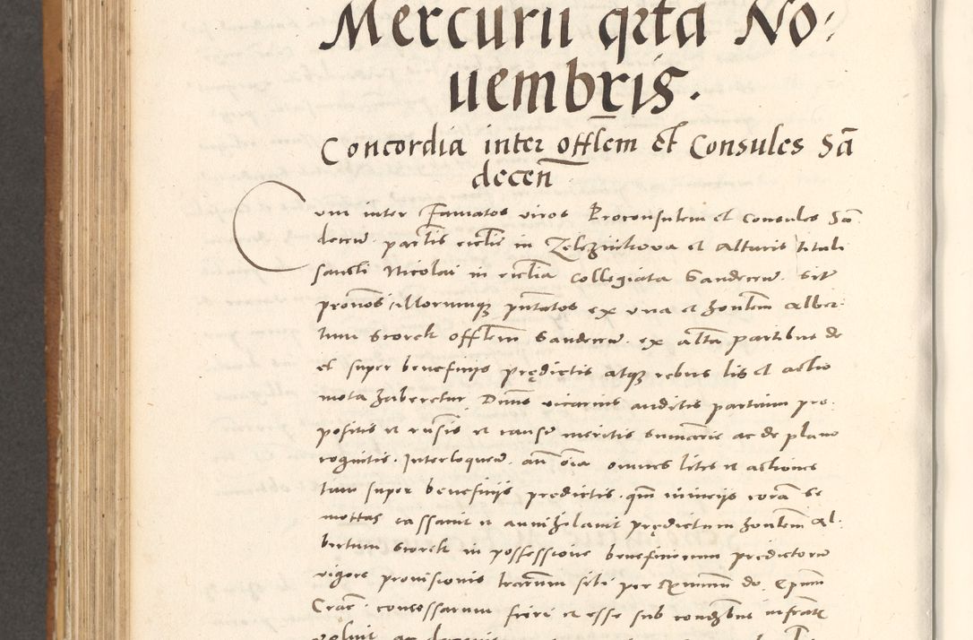 Zdjęcie nr 789 dla obiektu archiwalnego: Acta actorum, sententiarum tam diffinitivarum quam interloquutoriarum, decretorum, obligationum, quietationum et constitutionum procuratorum coram reverendo domino Andrea Przeczlauski scholastico vicarioque in spiritualibus generali Cracoviensi, ad annum Domini millesimum quingentesimum sexagesimum primum, cuius inditio quarta, pontidicatus Pii quarti, annus secundus, poeliciter sequuntur