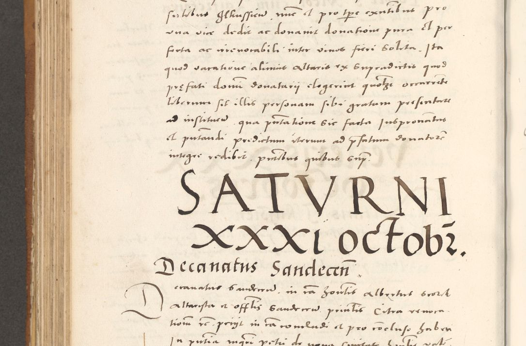 Zdjęcie nr 785 dla obiektu archiwalnego: Acta actorum, sententiarum tam diffinitivarum quam interloquutoriarum, decretorum, obligationum, quietationum et constitutionum procuratorum coram reverendo domino Andrea Przeczlauski scholastico vicarioque in spiritualibus generali Cracoviensi, ad annum Domini millesimum quingentesimum sexagesimum primum, cuius inditio quarta, pontidicatus Pii quarti, annus secundus, poeliciter sequuntur